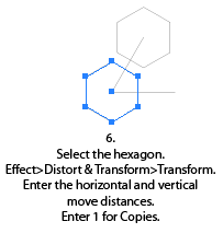 Hexagon+grid+illustrator